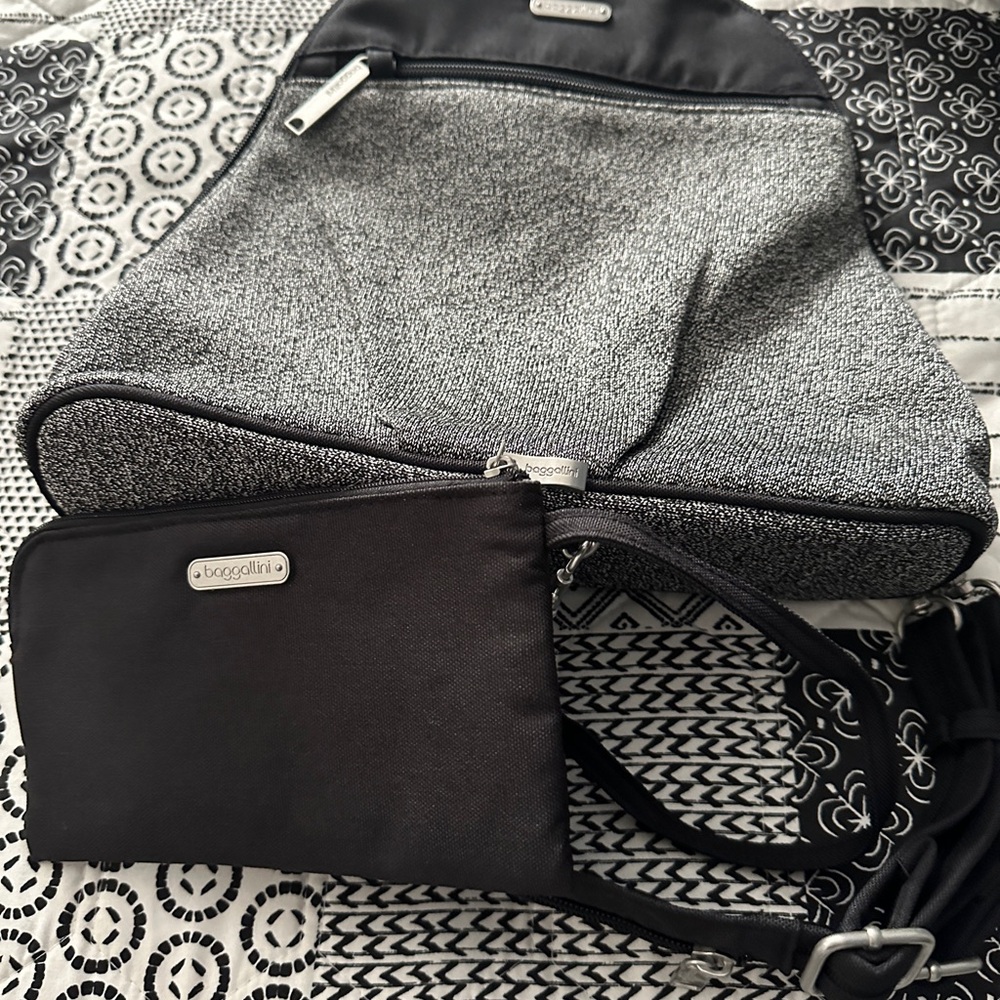 Backpack with wristlet